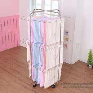 리빙 십자형빨래건조대 3단