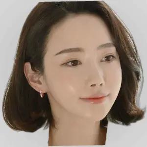 14K 골드필드 핀 기본 데일리 링 원터치 귀걸이