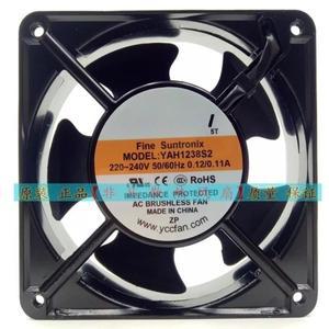 YCC 팬용 YAH1238S2 AC220V-240V 0.12/0.11A 12CM 축 냉각 팬