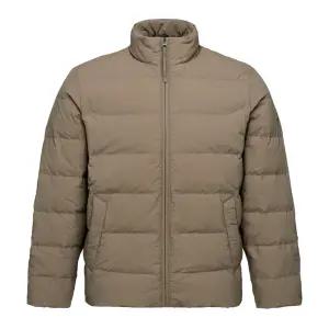 블랙야크 남성 롯지 퀼팅 하이넥 구스다운자켓 B1 1BYPAWU040 BE DT BK