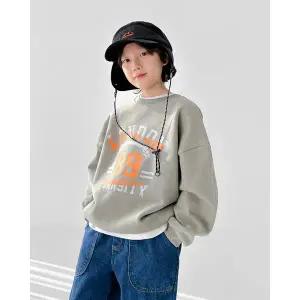 [리틀브로] (아동)런던89기모맨투맨[티셔츠BFKN619A]