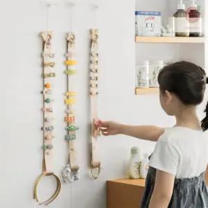 뽀뽀뽀스토어 리본핀정리대 머리삔걸이 머리핀정리대