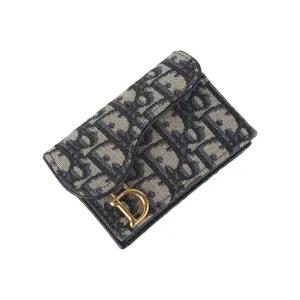 [명품]  S5611CTZQ 오블리크 새들 플랩 카드 지갑 24년백화점인보이스 36167K