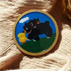 멸종위기종 동물 우드 티코스터 키트 인테리어소품 컵받침 만들기 세트