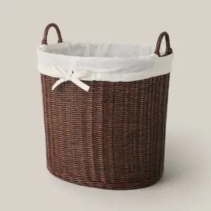 라탄 빨래바구니 의류 수납 정리 햄퍼 빨래통 대형 의류수납 정리수납함 세탁바구니