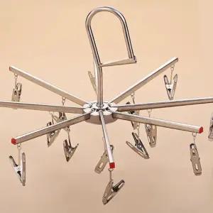 스텐 빨래집게 양말 걸이 문어발 속옷 건조대 양말속옷걸이 양말빨래건조대 양말건조걸이