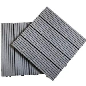 그레이 벽바닥 조립형 바닥 나무 현관 데크 발코니 우드st 그레이 올댓팩토리 데크타일