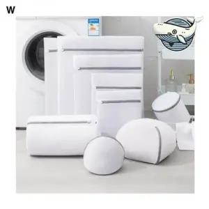 다목적 세탁망 대형 세탁봉투 세탁 가방 2개 대형세탁망 가는망 굵은망 속옷망 원통망