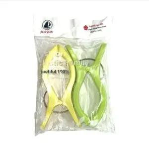 쿨샵 물고기디자인 빨래집게 대형 강력집게 2개입 왕빨래집게 양말빨래집게 스텐빨래집게