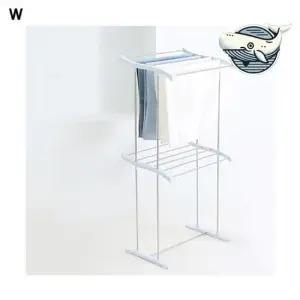 실내 다용도 빨래건조대 이중형 공간절약 실내빨래건조대 빨래걸이 욕실수건걸이