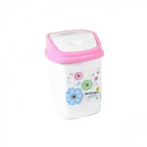 ( )정사각 스윙뚜껑 휴지통 19x19x28cm 청소용품