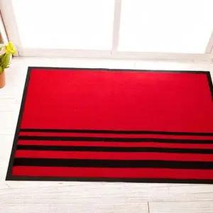 카페트매트(무지) 중 레드(60x90) 발매트 미끄럼방지 업소용매트 현관매트 매트