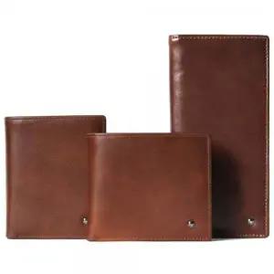 YJ303 블루마운트 소가죽 반지갑 중지갑 남성지갑