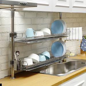 뉴더블원터치기둥 2단 800A 600A 식기건조대 주방선반