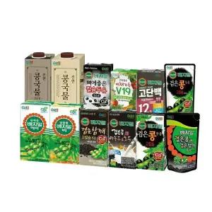 정식품 두유 모음 / 베지밀 A(에이) B(비) 검은참깨 검은콩 고칼슘 시니어 아몬드호두 고단백 콩국물 v19