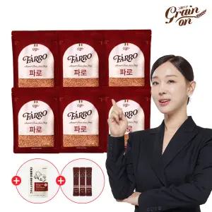 [그레인온] 파로(엠머) 밀 500g x6개(총3kg) +머쉬룸리조또 +레드캡슐레이션3포