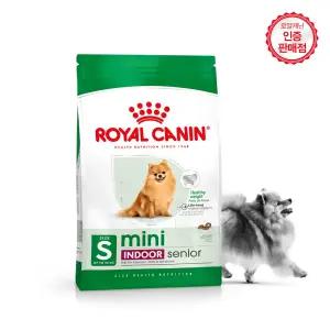 로얄캐닌 강아지사료 독 미니인도어 시니어 1.5kg+습식1+샘플1