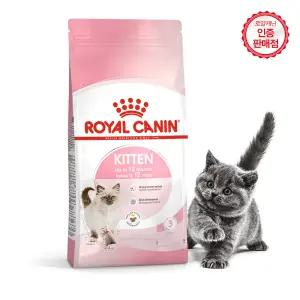 로얄캐닌 고양이사료 키튼 4kg+습식2+샘플2