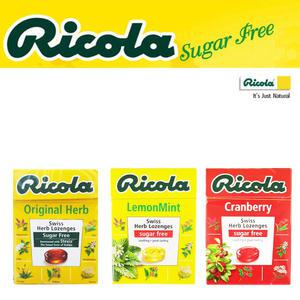 리콜라 허브캔디40g x 3갑 무설탕/무가당사탕/목캔디/스위스수입정품