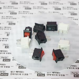 미니 라커 스위치 KCD11-2P 락커 시소라커 Locker 온오프 로커 똑딱이스위치 사각토글