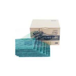 [블루엠] 3M다목적수세미(20개입)/1박스/청수세미/3M청수세미벌크팩