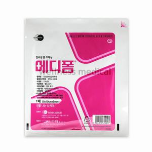 메디폼 친수성 폼 드레싱 10X10cm 5mm 1박스 총 10매
