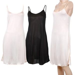 국산 D36 끈조절 인견 끈 롱 슬립 여성 여름 잠옷 속옷 여자 원피스 이너 속치마