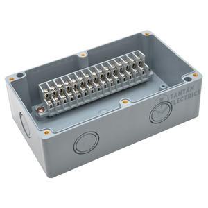 FIBOX 플라스틱 핀박스 FI-15 PIN(Blue)-N 터미널 조인트 단자 제어 박스