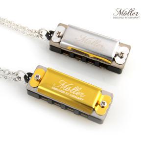 미니 하모니카 4홀 목걸이