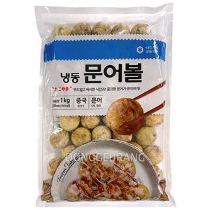 재호 냉동 문어볼 1kg/타코야끼/문어빵