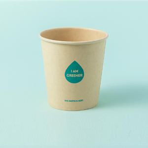 대나무 종이컵 10oz 인쇄 100개