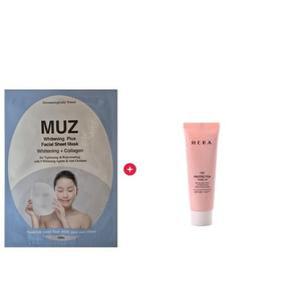 MUZ 화이트닝 마스크/헤라 유브이 프로텍터 톤업 40ml/택1