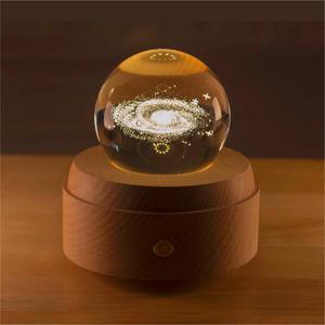 오르골 크리스마스 생일 선물 무드등 (기본형 은하수)