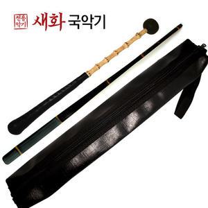 새화국악기 흑단 장구채(황죽흑단궁채+오죽열채)+고급케이스 세트 (전공자용)