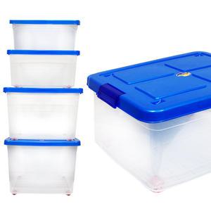 플라스틱 다용도 투명 수납 정리함 리빙박스