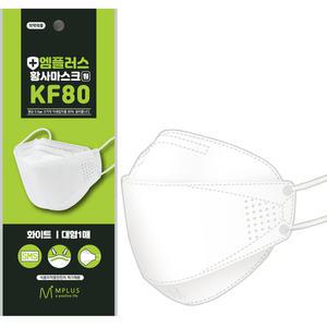 엠플러스 황사마스크 KF80 대형 1개