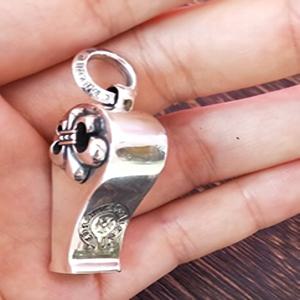 실버팩토리 925 실버 호루라기 펜던트