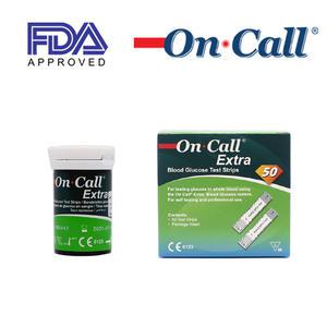 온콜 엑스트라 혈당시험지 1박스 50매 당 당뇨 검사지 체크지
