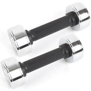 [스포키]크롬 아령 4kg 2개 도금 덤벨 피트니스 헬스 트레이닝