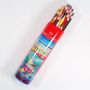 [열린화방]파버카스텔 수성색연필 원통케이스(24색/36색)/화버카스텔/색연필/수채화