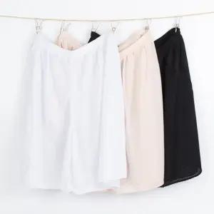 스킨센스 자연소재 여성 여름 하늘하늘한 인견 3부 훌라속바지 M부터 2XL까지