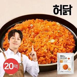 [허닭]닭가슴살 깍두기 곤약볶음밥 250g 20팩