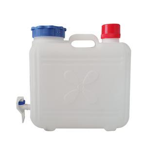 국내생산 수도꼭지물통12L/20L 밸브형생수통 꼭지달린물통 사각말통