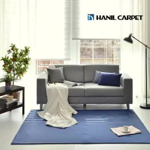 [땡처리] 루블린 먼지없는 단모 사계절 워셔블 러그 100x150