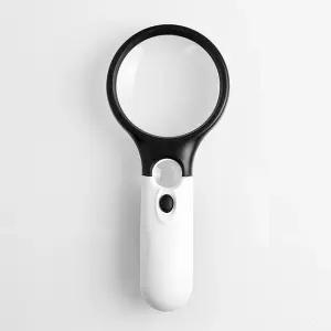 70mm LED 라이트 2구 돋보기/고광도 효도 학습 확대경