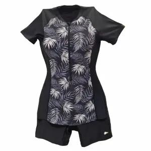 [대구백화점] [레노마수영복]여성 2부 내장캡 반팔수영복(LS2E875)