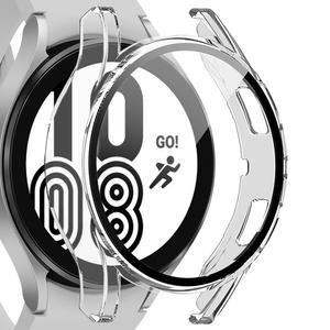 갤럭시 워치4 44mm 40mm 강화유리 케이스 풀커버 투명 하드