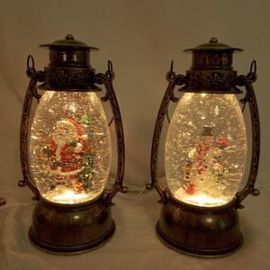 크리스마스 롱볼 랜턴 워터볼 무드등 스노우볼 오르골 USB 건전지 겸용