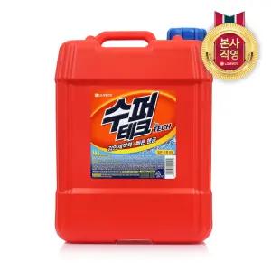 수퍼테크 세탁세제 일반드럼 겸용 대용량 14L