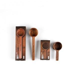 [셀러허브]CAFEDE KONA 원두커피  나무  원목 계량 스푼  2종세트 (S7829689)